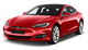 2016-2020 Model S "T" Badge Emblem Replacements (Custom Colors)