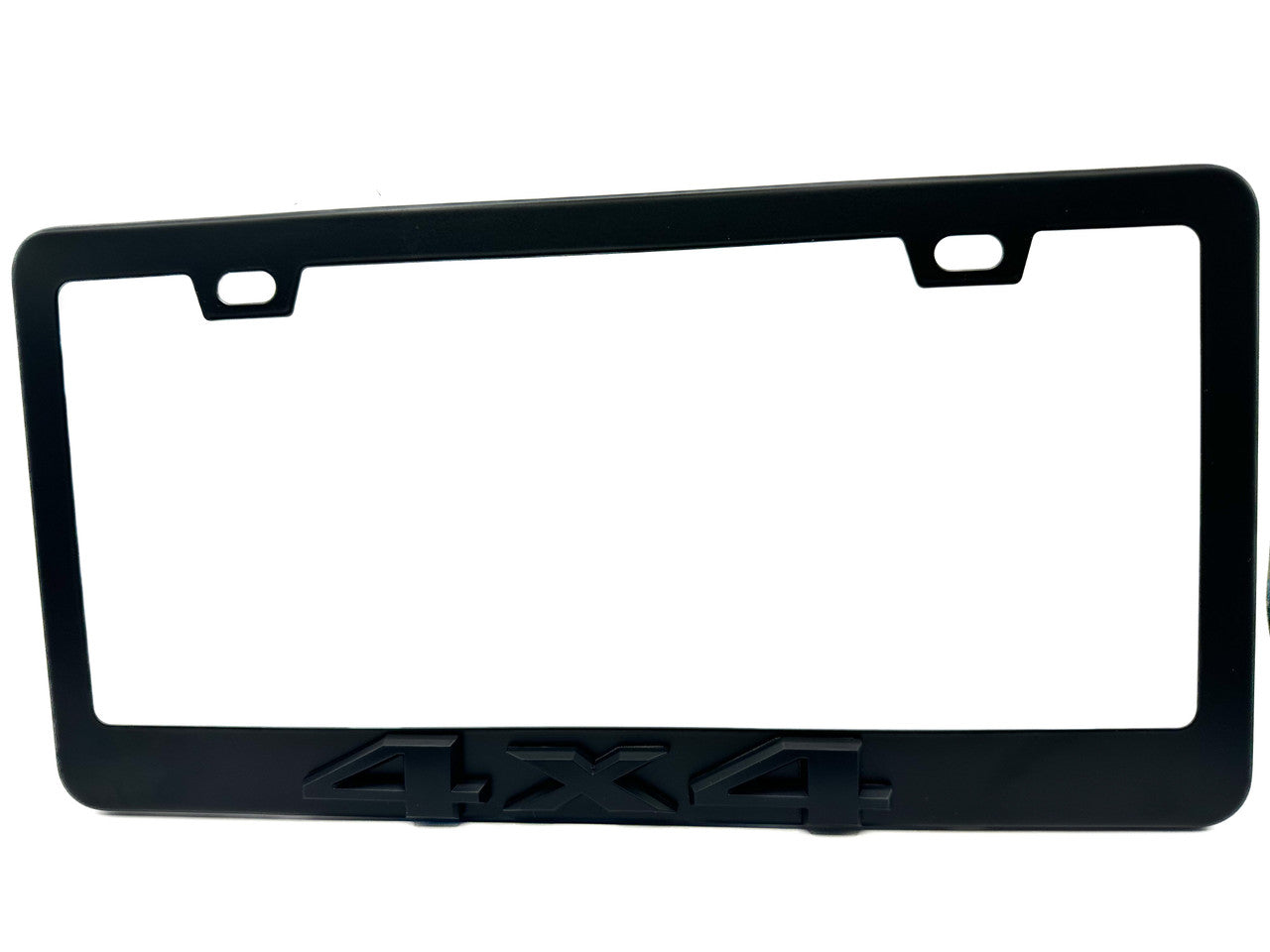 4x4 BLACK Emblem License Plate Frame Logo Stainless Steel