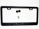 4x4 BLACK Emblem License Plate Frame Logo Stainless Steel