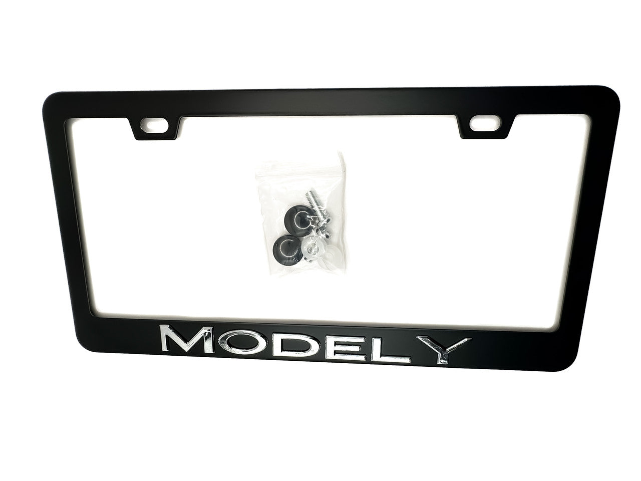 OEM SPEC Model Y Black License Plate Frame