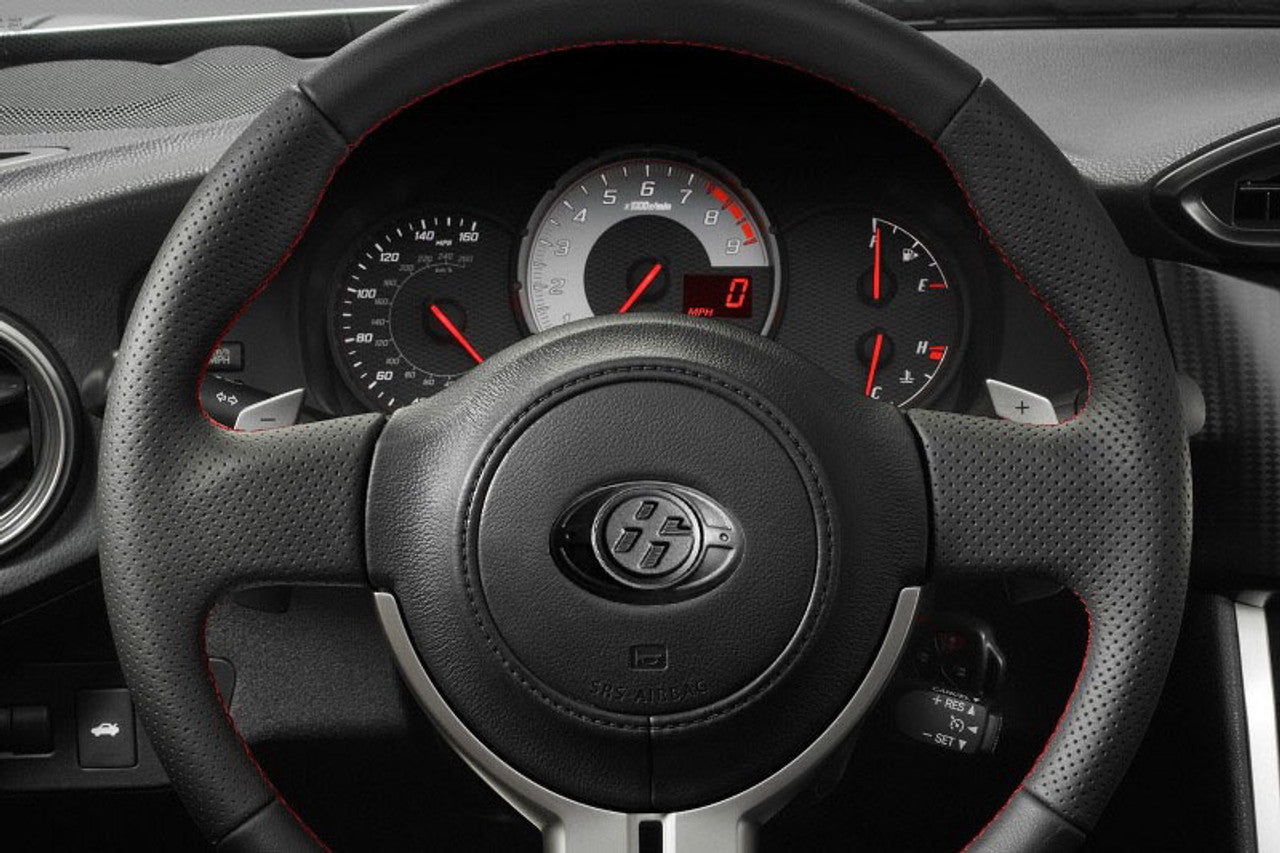 "86" Matte Black Steering Wheel Emblem Overlay for GR86 / FR-S /Toyota 86