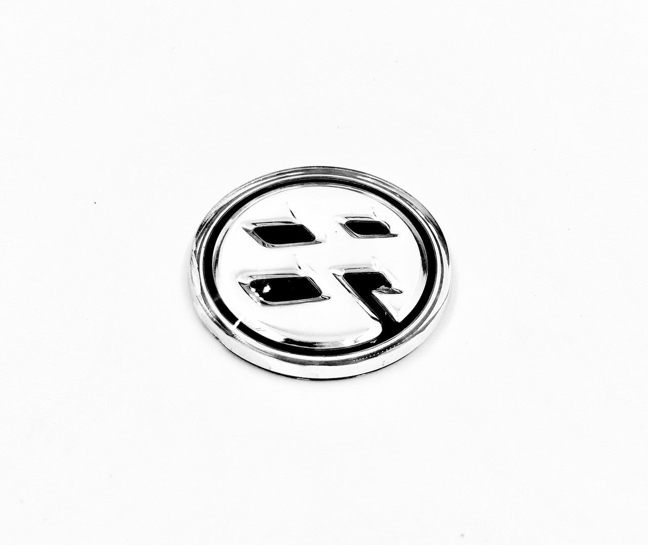 86 Fender Emblem (CHROME/BLACK)