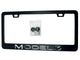 OEM SPEC Model 3 Black License Plate Frame