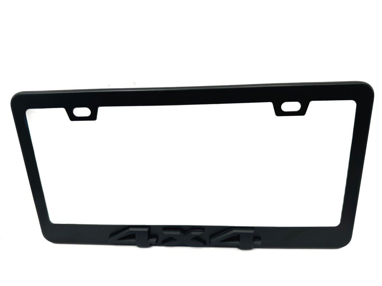4x4 BLACK Emblem License Plate Frame Logo Stainless Steel