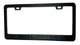 OEM SPEC Satin Black LEXUS License Plate Frame Stainless Steel