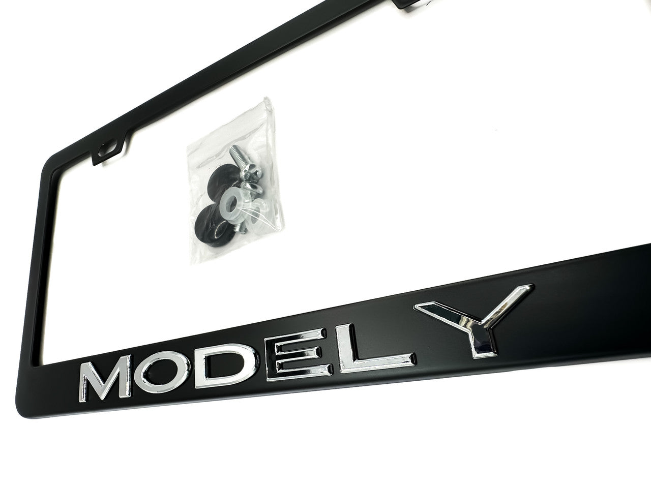 OEM SPEC Model Y Black License Plate Frame