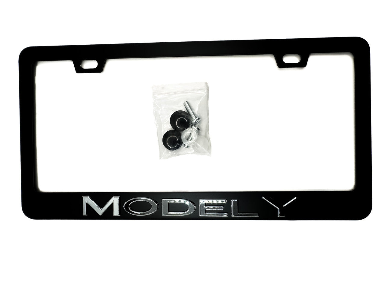 OEM SPEC Model Y Black License Plate Frame