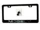 OEM SPEC Model Y Black License Plate Frame