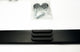 OEM SPEC Model 3-Line Black License Plate Frame w/ Black Emblem