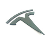 MODEL X "T" Badge Emblem Replacements (Various Colors)