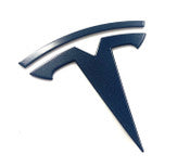 MODEL X "T" Badge Emblem Replacements (Various Colors)