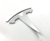 MODEL X "T" Badge Emblem Replacements (Various Colors)