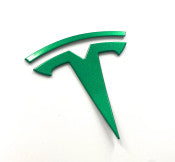 MODEL X "T" Badge Emblem Replacements (Various Colors)