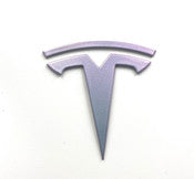 MODEL X "T" Badge Emblem Replacements (Various Colors)