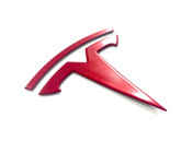 MODEL X "T" Badge Emblem Replacements (Various Colors)