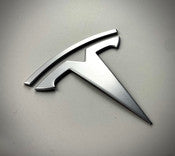 MODEL X "T" Badge Emblem Replacements (Various Colors)