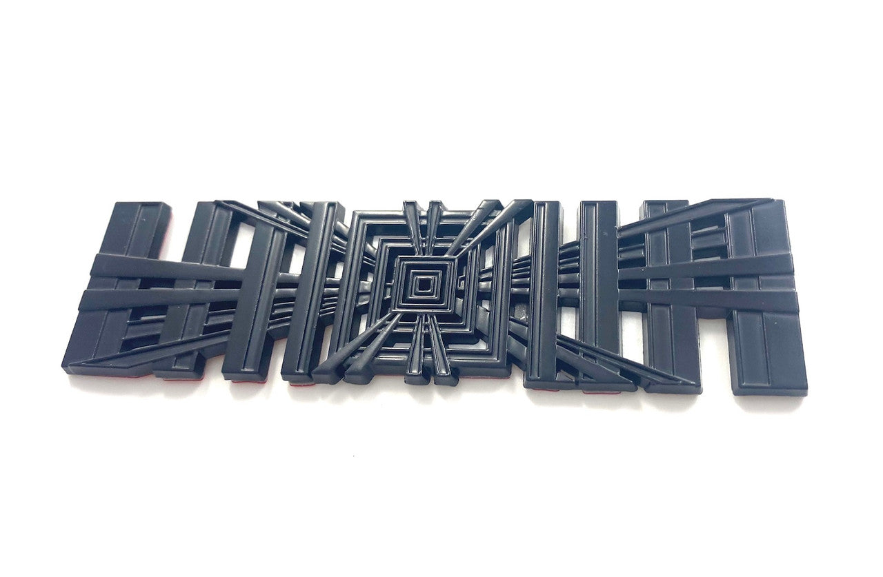 ~METAL~ PLAID Ludicrous Speed Mode Emblem Badge (Various Colors)