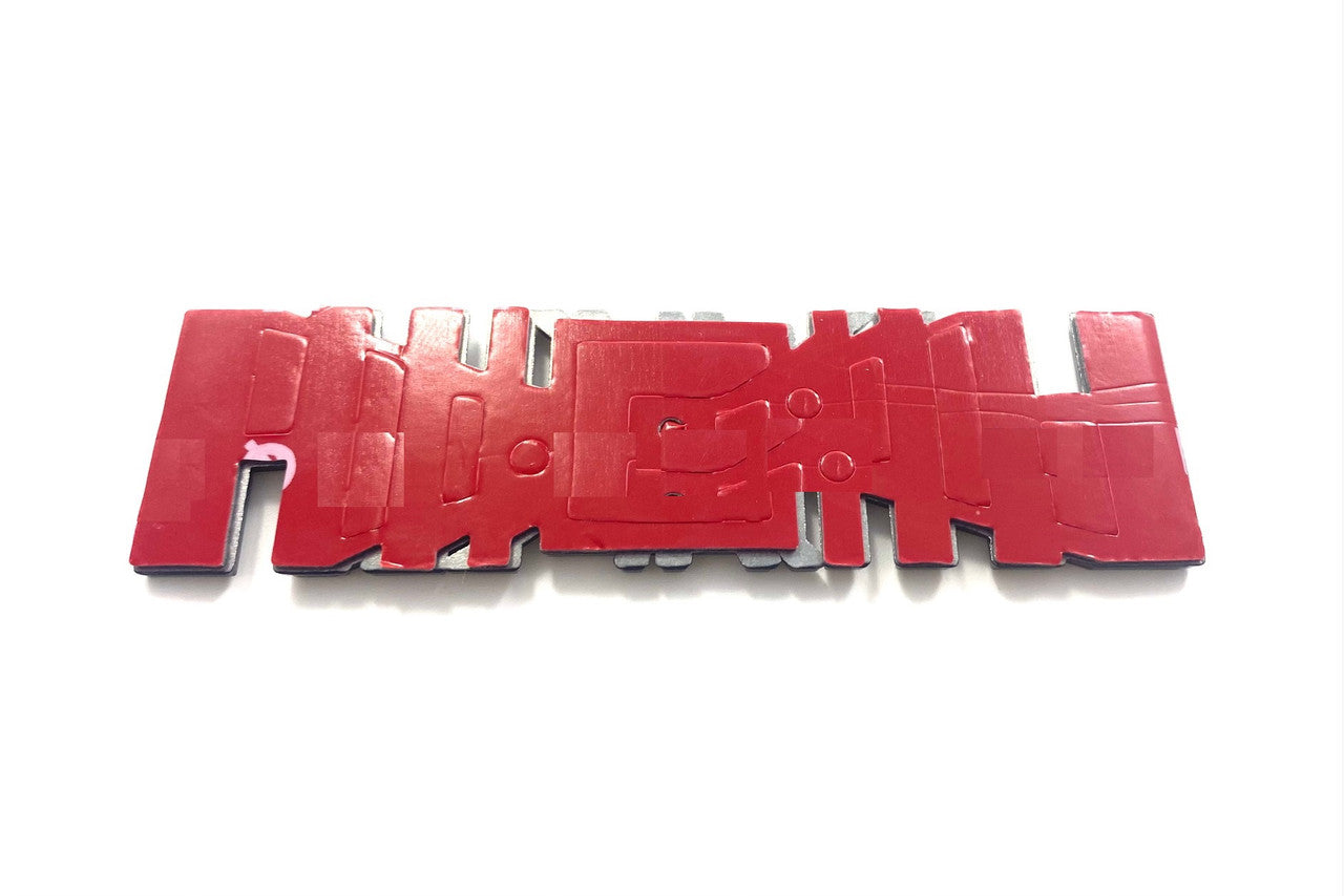 ~METAL~ PLAID Ludicrous Speed Mode Emblem Badge (Various Colors)
