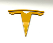 MODEL X "T" Badge Emblem Replacements (Various Colors)