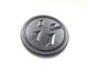 3D METAL "86" Wheel Cap Emblems 4pc Set (Various Colors)