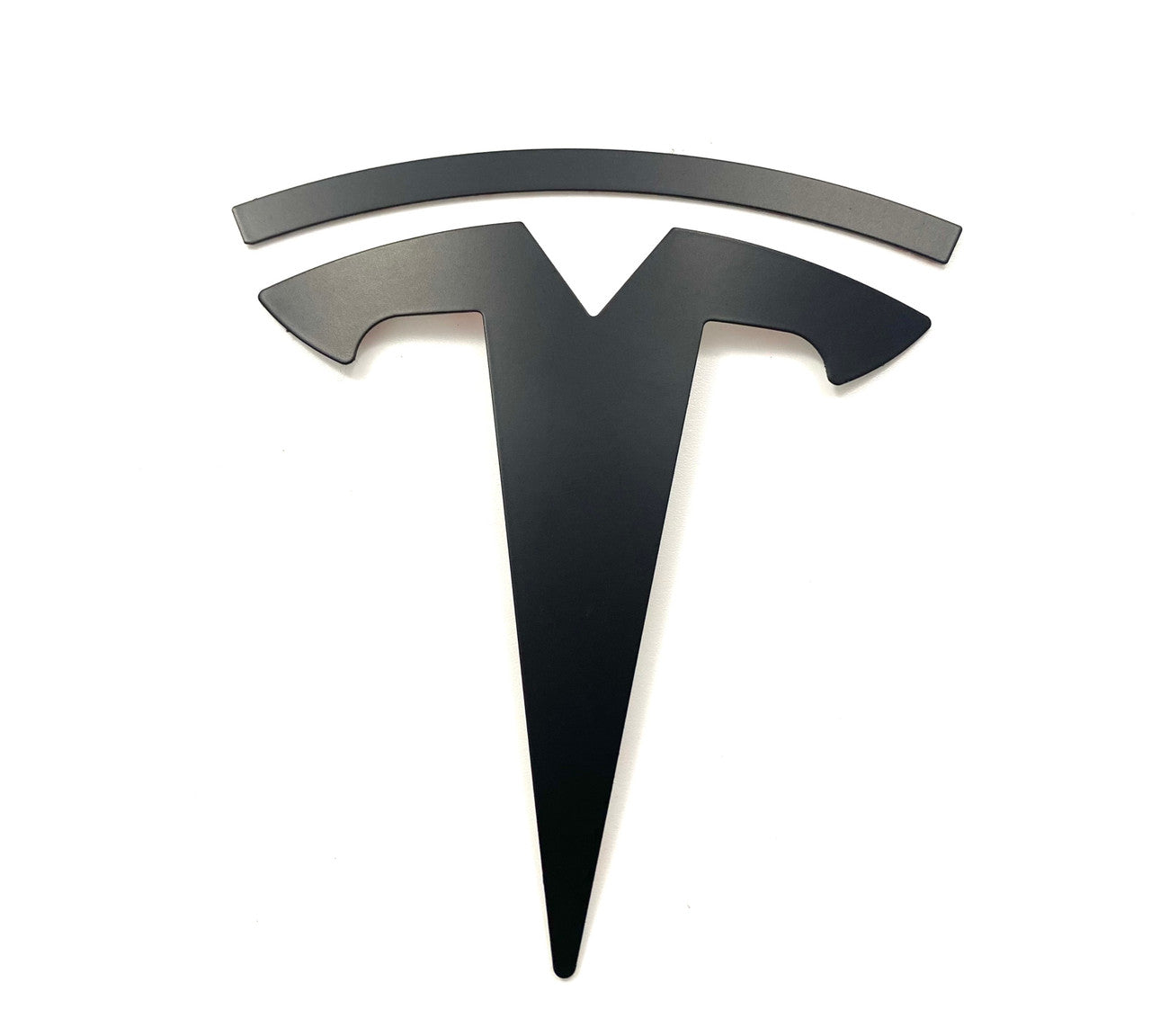 Model X/S Front "T" Badge OVERLAY Emblem (Various Colors)