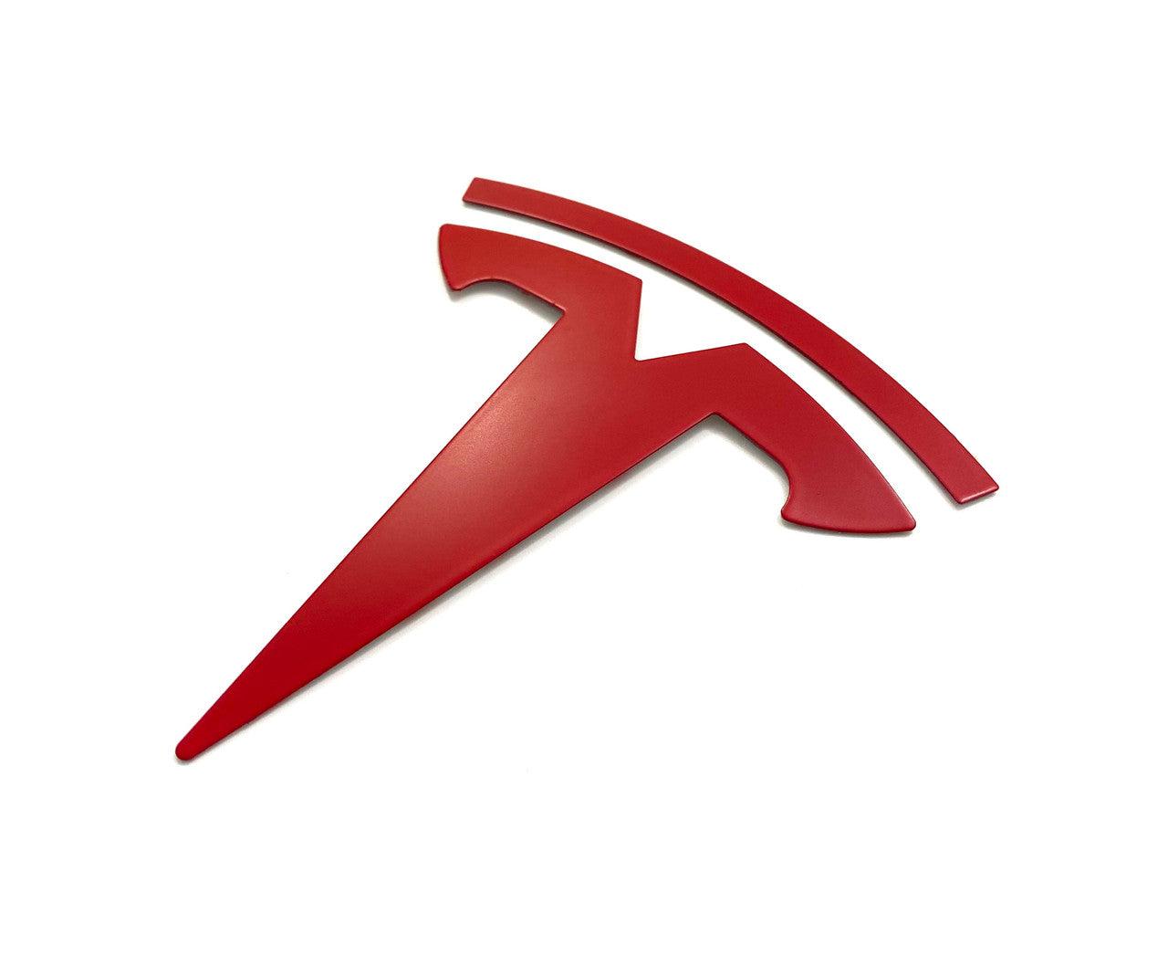 Model X/S Front "T" Badge OVERLAY Emblem (Various Colors)