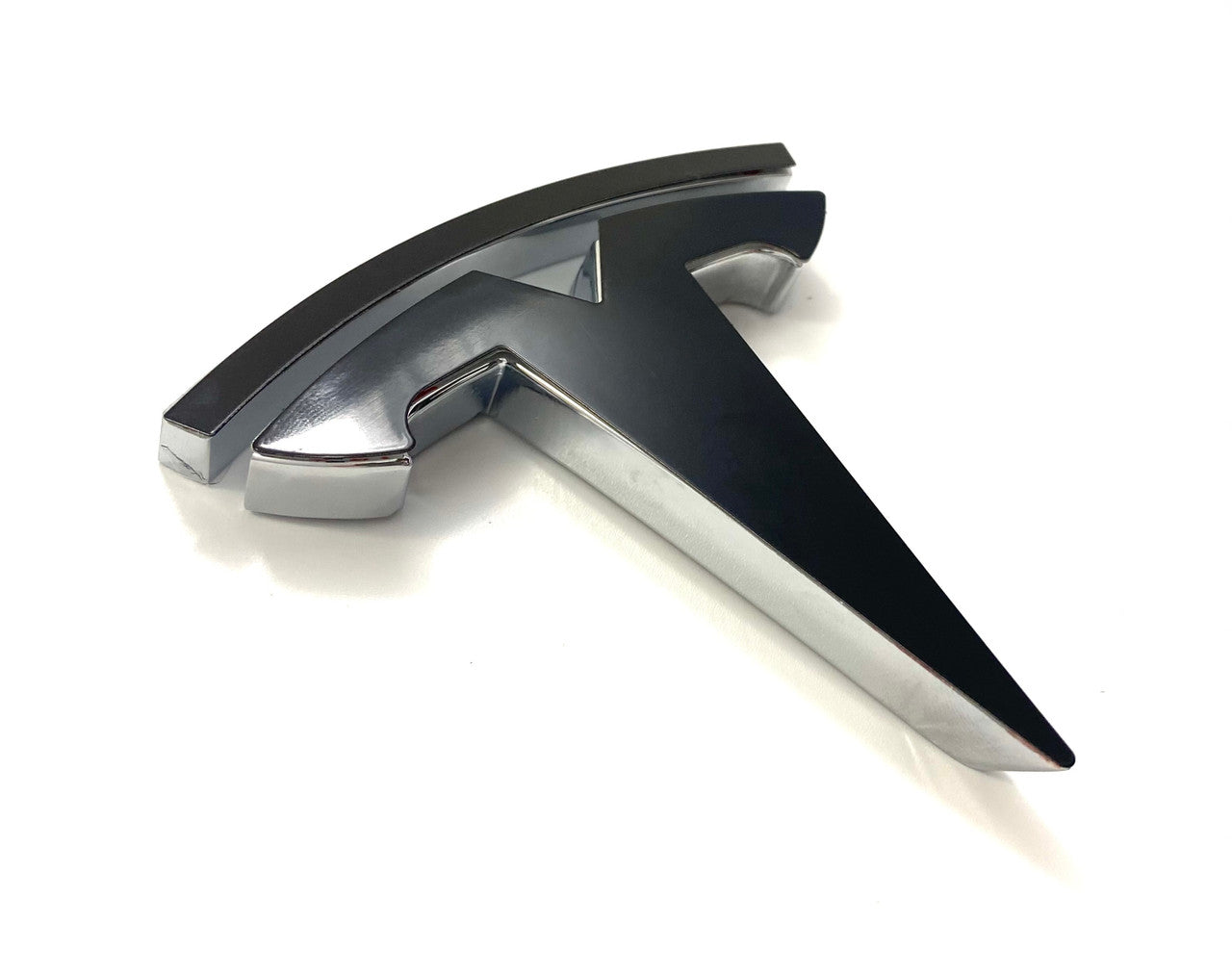 Model X/S Front "T" Badge OVERLAY Emblem (Various Colors)