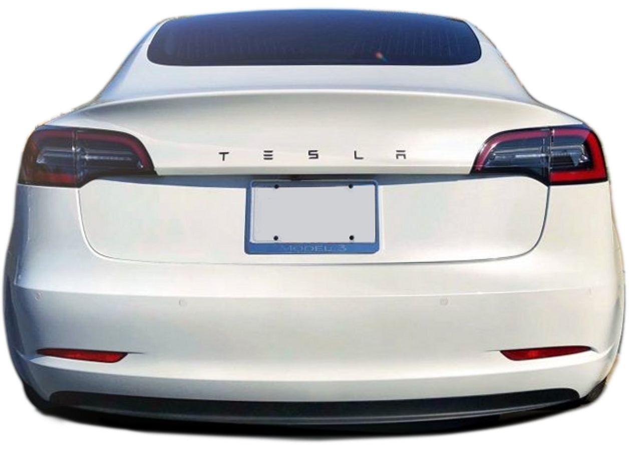 3.0 ~METAL~ TESLA Lettering Emblem Badge (NEW DESIGN / COLORS)