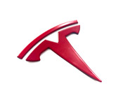 MODEL X "T" Badge Emblem Replacements (Various Colors)