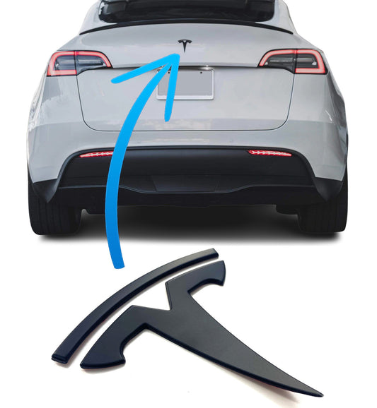 NEW 3.0 MODEL Y "OEM SPEC" T Badge Emblem Replacements (Various Colors)