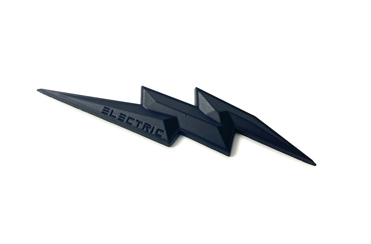 Electric Bolt Emblem (Matte Black)