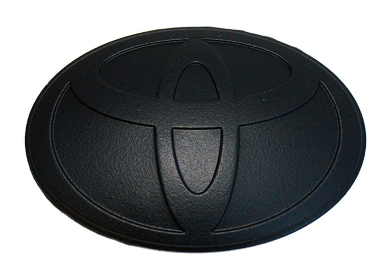 T-Logo Matte Black Steering Wheel Emblem Overlay for Toyota Models