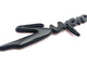 GLOSS BLACK ~METAL~ SUPRA Rear Letter Replacement Badge