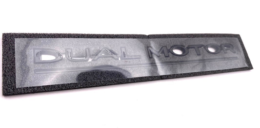 OEM SPEC Black Dual Motor Emblem