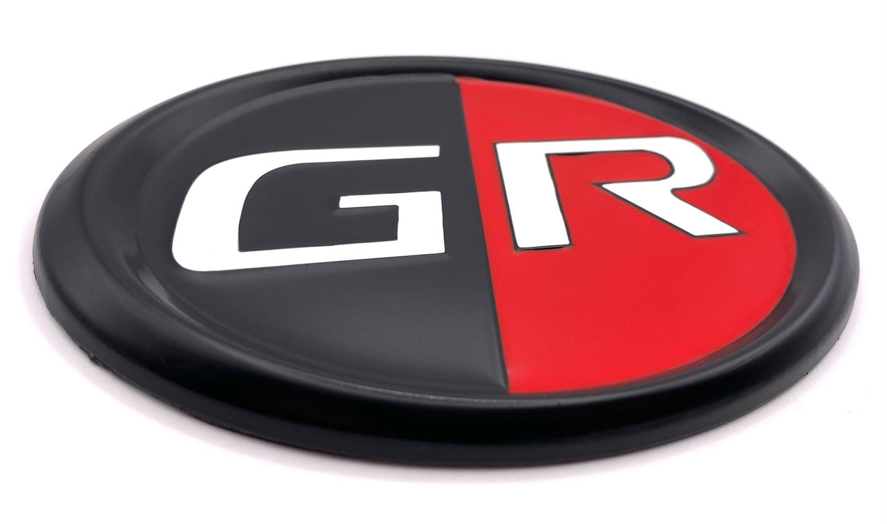 GR Oval Replacement Badge Front/Rear for GR86 / SUPRA / COROLLA