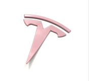 MODEL X "T" Badge Emblem Replacements (Various Colors)