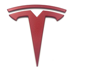 MODEL X "T" Badge Emblem Replacements (Various Colors)