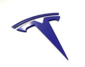 MODEL X "T" Badge Emblem Replacements (Various Colors)