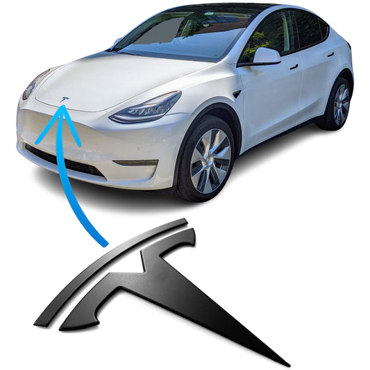 NEW 3.0 MODEL Y "OEM SPEC" T Badge Emblem Replacements (Various Colors)